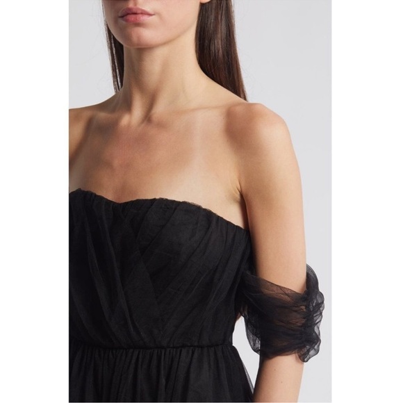 NWT Lulus Divine Dreamer Black Tulle Dress - Size XS - Picture 4 of 8